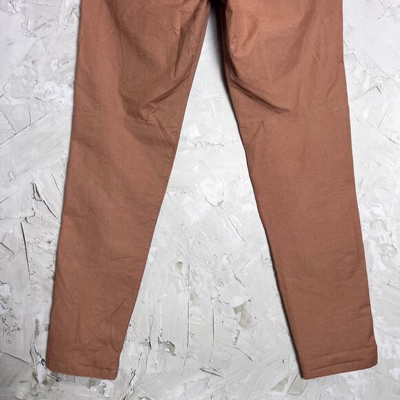 Lululemon Commission Pant Slim MEN 31 x 31 Earth Dye Clay ABC Cotton Chino Pant - Picture 11 of 12